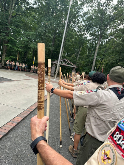 Eagle Scout Walking Stick, Court of Honor, Scout Stave. Officially Licensed by Scouting America