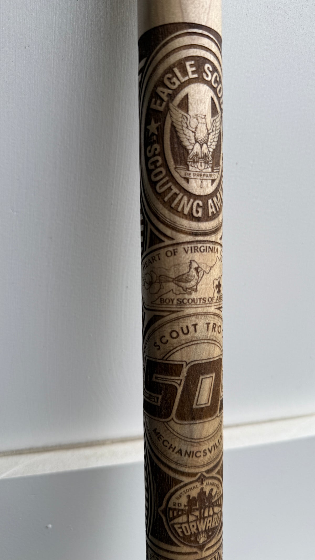 Eagle Scout Walking Stick, Court of Honor, Scout Stave. Officially Licensed by Scouting America