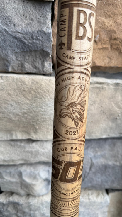 Eagle Scout Walking Stick, Court of Honor, Scout Stave. Officially Licensed by Scouting America