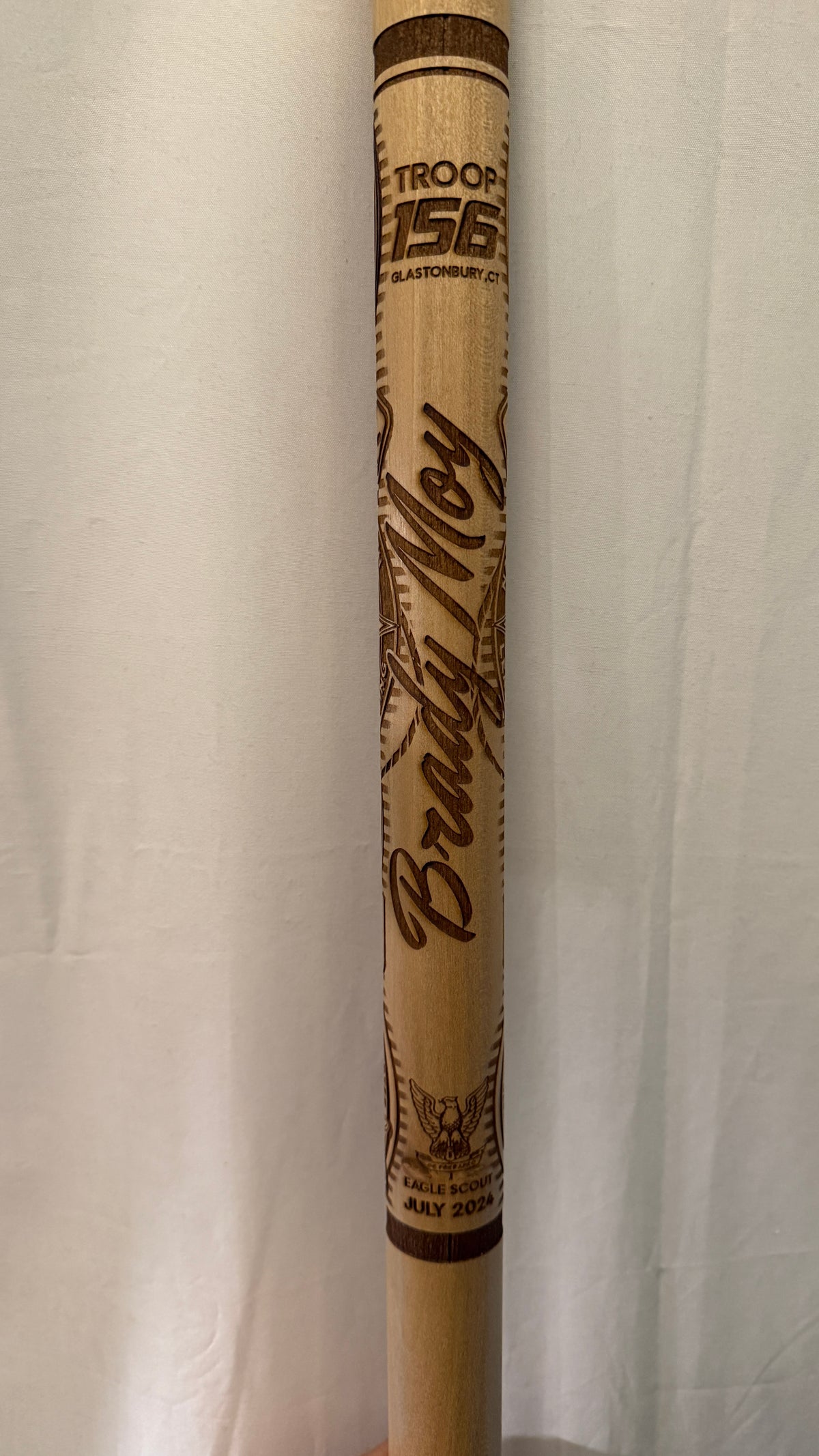 Eagle Scout Walking Stick, Court of Honor, Scout Stave. Officially Licensed by Scouting America