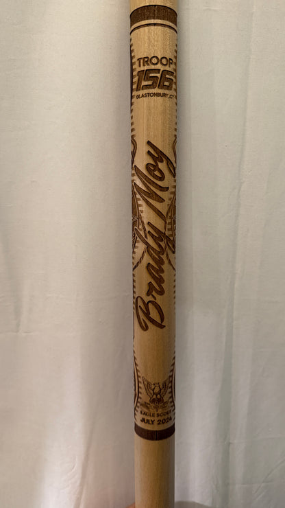 Eagle Scout Walking Stick, Court of Honor, Scout Stave. Officially Licensed by Scouting America